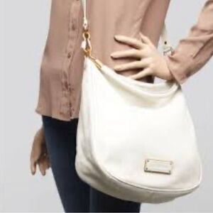 Marc Jacobs Too Hot to Handle Cream Leather‎ Bag B95